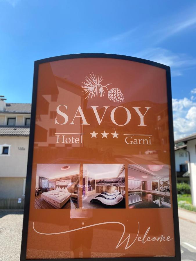 Hotel Garni Savoy Castelrotto Kültér fotó